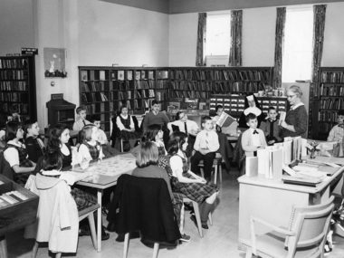 madison branch childrens reading room 1966