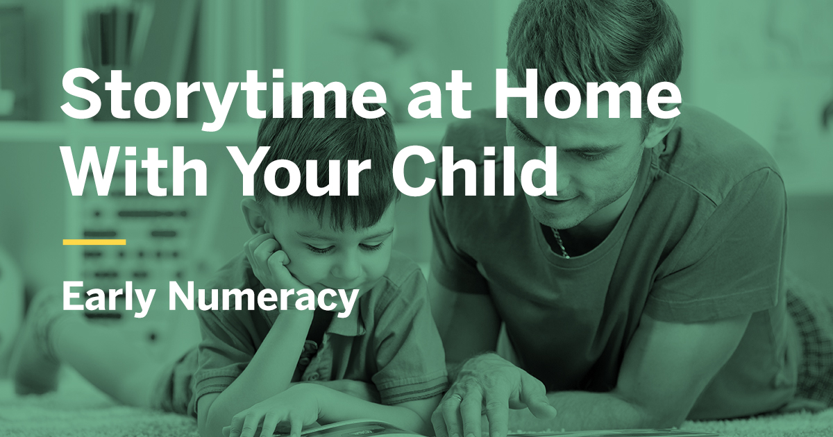 Storytime at Home With Your Child - Early Numeracy