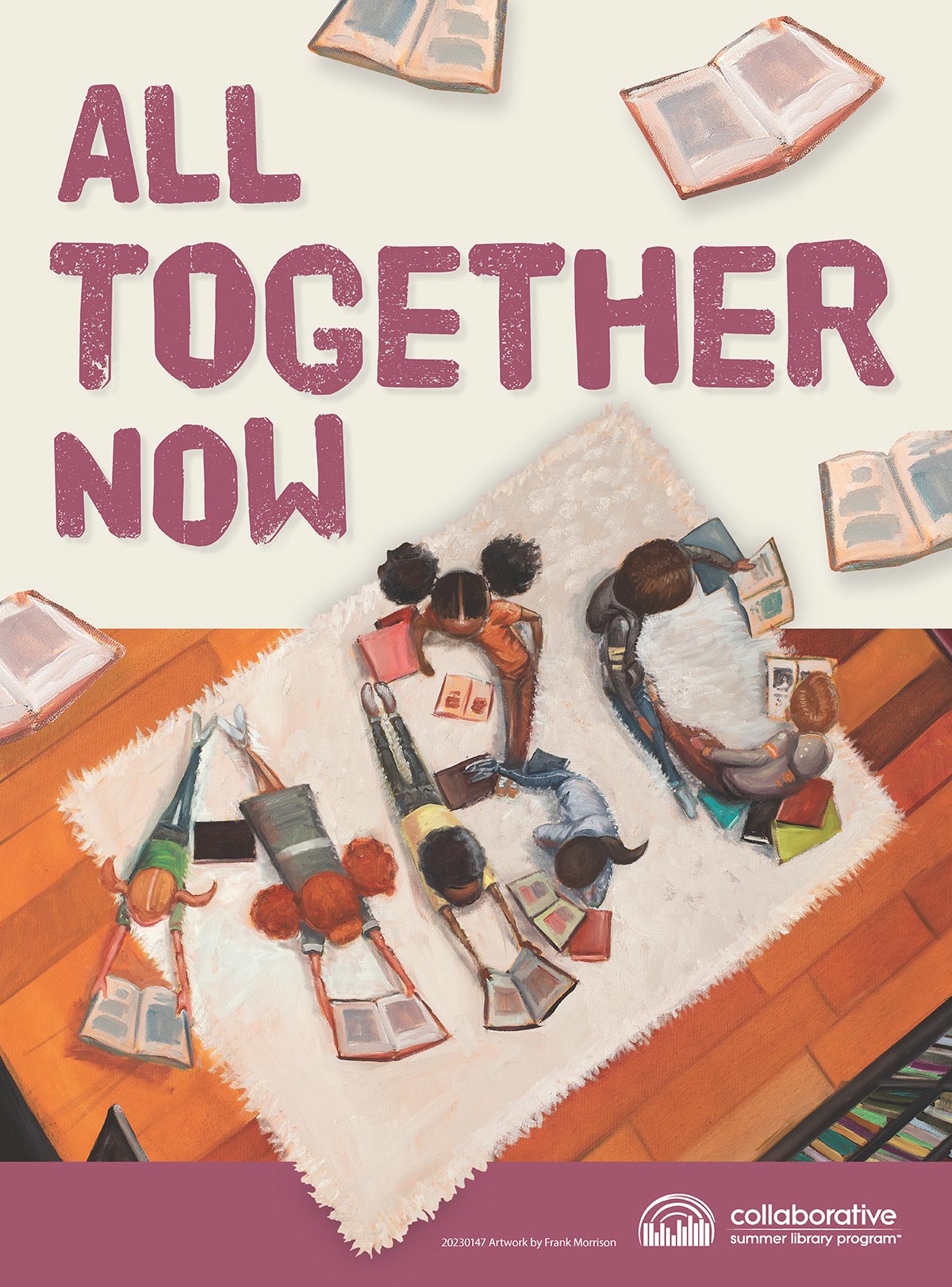 Children's summer reading program poster