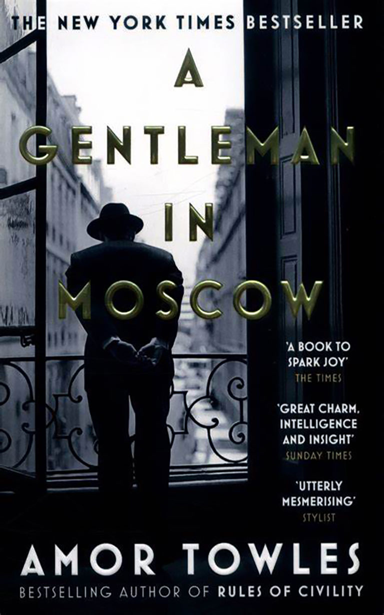 A Gentleman in Moscow book cover