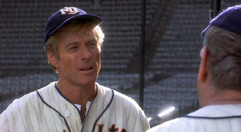 Film still from The Natural