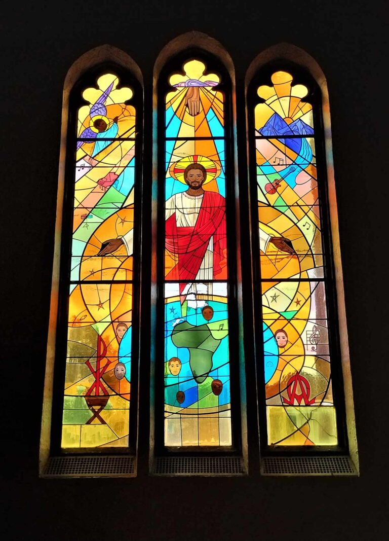 Example of Douglas Phillips' stained glass art