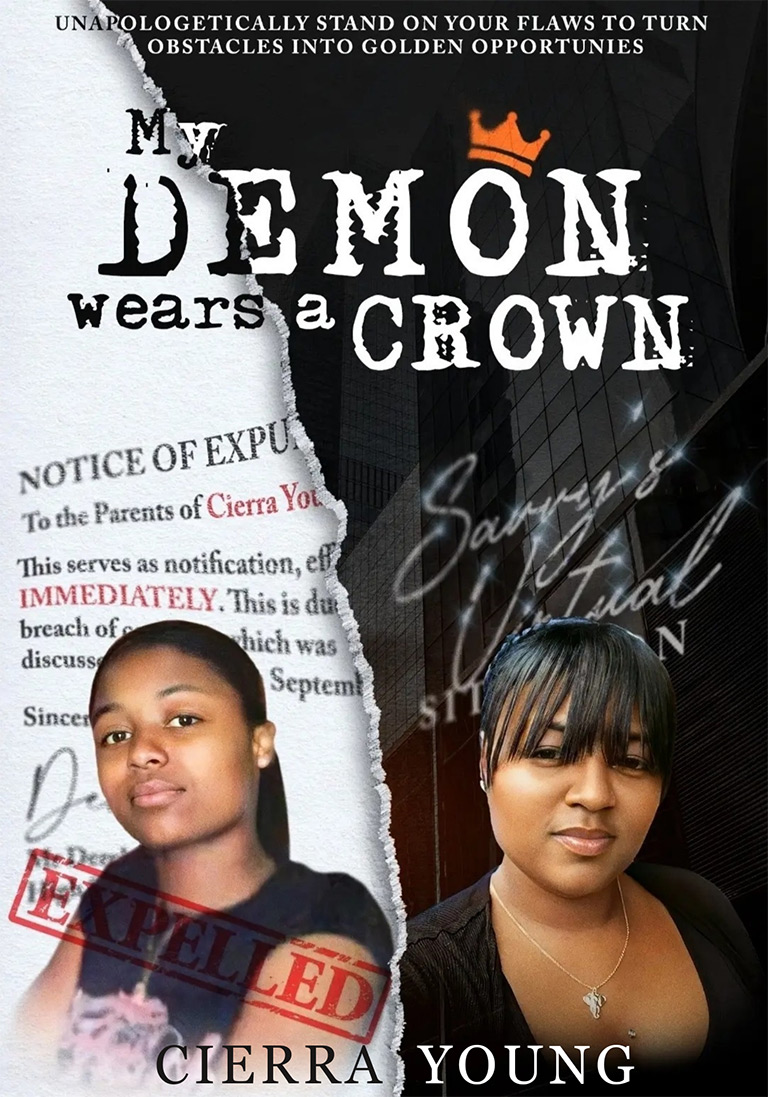 My Demon Wears A Crown, book cover